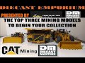 The Top Three Diecast Masters CAT Mining Models to Begin Your 1:50 Scale Collection