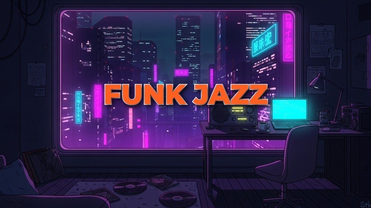 Midnight Funk Jazz Drift | Smooth Grooves for Late Nights
