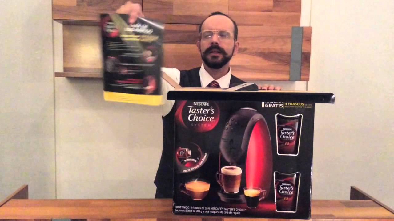 La nueva máquina de café Taster's Choice - YouTube