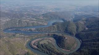 Меандри Мораве са Каблара/Morava river above from Kablar