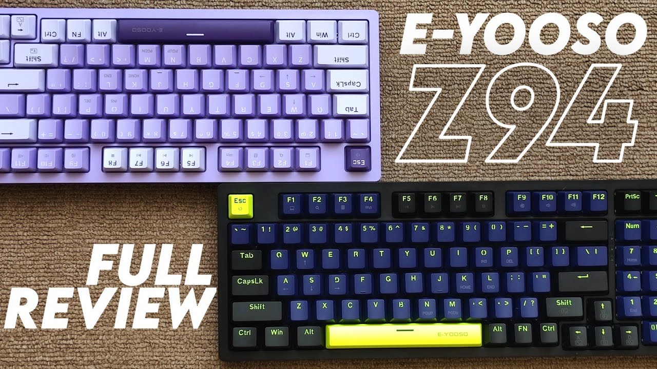 EYooso Z94 Full Review Cheap keeb, Expensive Look 👀 YouTube