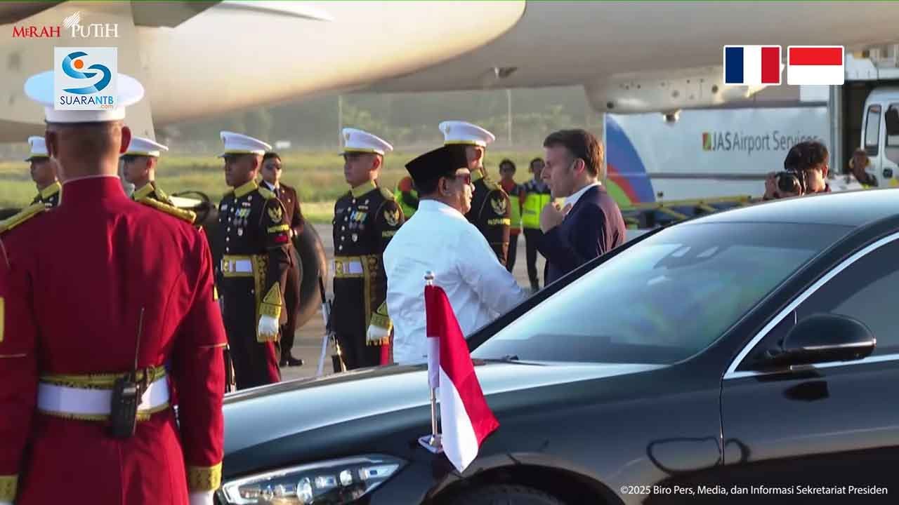 LIVE: Presiden Prabowo Antar Keberangkatan Presiden Prancis Emmanuel Macron