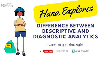Difference between Descriptive and Diagnostic Analytics