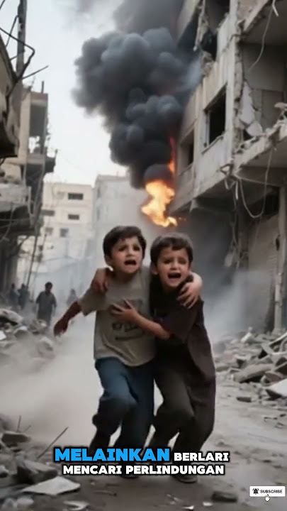 Perang yang Merenggut Senyum Anak Anak Gaza #israel #palestina #gaza
