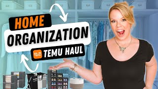 Looking for CHEAP Home Organization?!  Is TEMU Worth It?