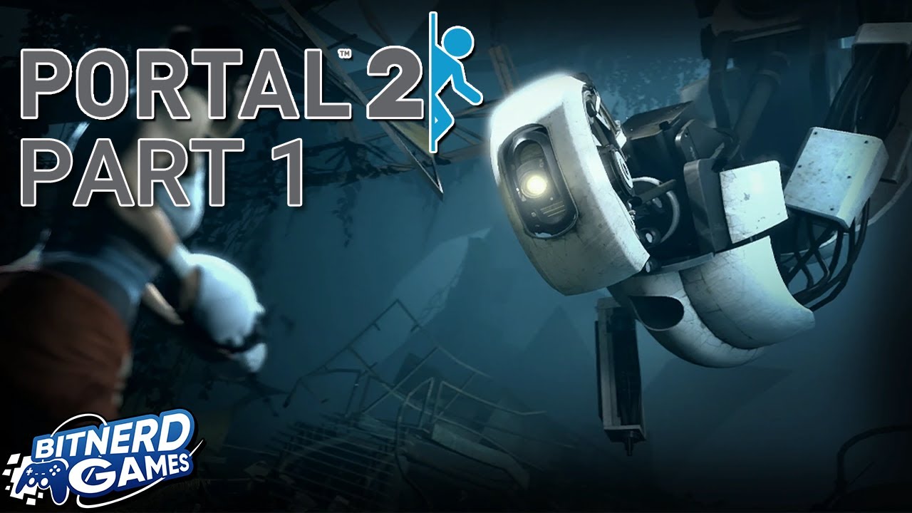 Portal 2 Part 1 - You Monster (VOD) - YouTube