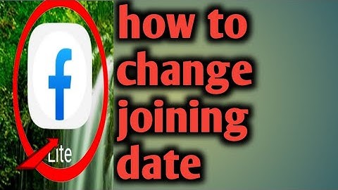 How to change facebook joining date 100% solved 2020