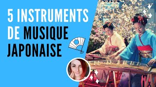 Instruments de musique traditionnels japonais