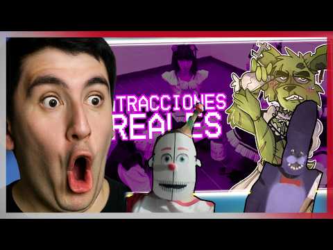 Falco reacciona a su infancia hecha realiadad en "ATRACCIONES y RESTAURANTES REALES de FNaF - FNcP"