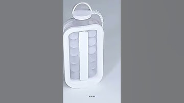 Portable Ice Maker Bottle | Ice Cube Maker | Ice Ball Bottle #shorts
