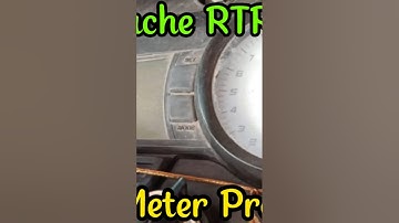 TVS Apache RTR 160 || Meter Problem #tvsapache #viralvideo #youtube #viralyoutubevideo #apache_rtr 
