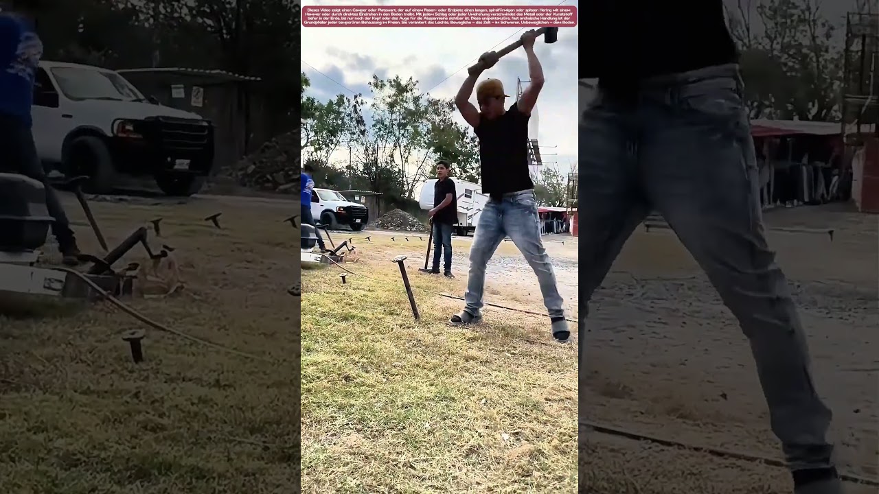 Titel: Ein Schlag, fester Stand: Der Zeltpflug findet seinen Halt