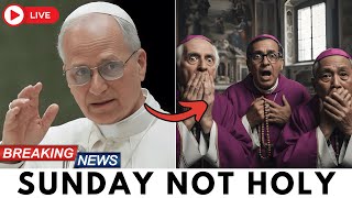 🛡️  Pope Leo XIV Declares Sunday No Longer Holy—Millions of Catholics Are Questioning Their Faith