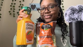asmr shop with me + grocery haul