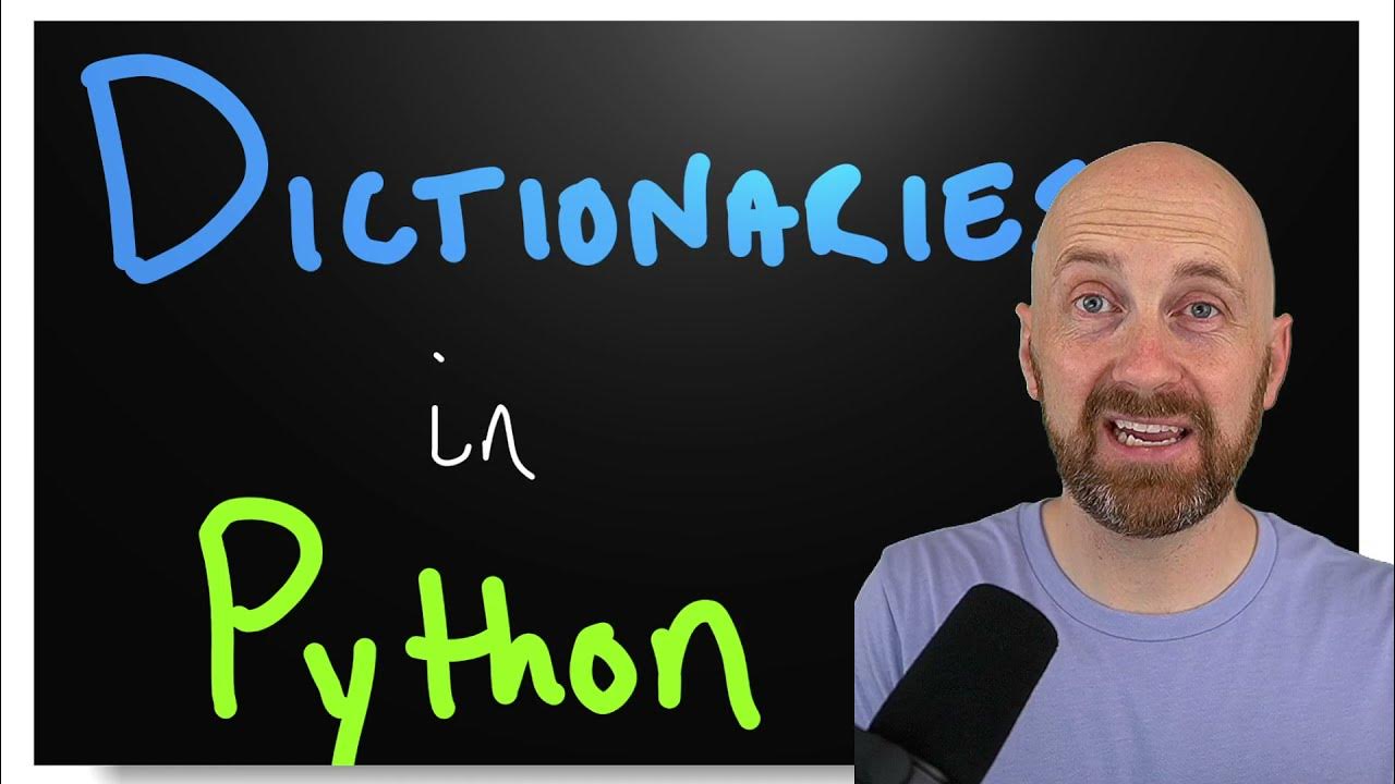 Dictionaries - Python 101 Tutorial on the dict Data Type, key value ...