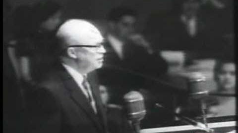President Dwight D. Eisenhower "Atoms for Peace"