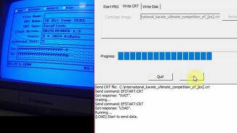 EasyFlash 3 - How to flash a game