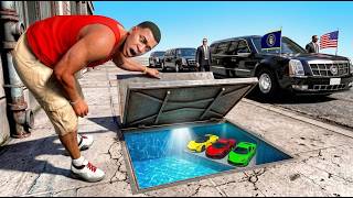 I Made a secret Billionaire Bunker for Franklin in GTA V | MEXSTAR GAMING #gta5
