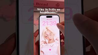 Felix is so handsome!🥰#felix #skzedit #straykids #lockscreen #widget #straykidsfelix #kpop #iphone