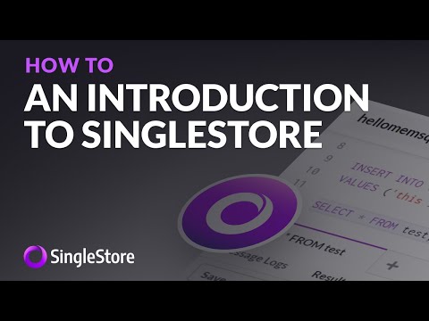 SingleStore Architecture Overview