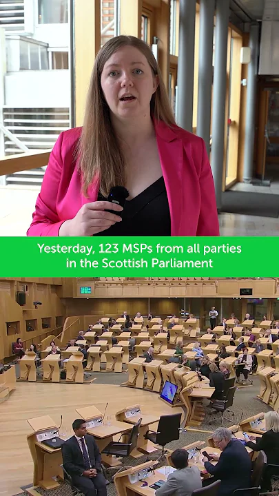 Gillian Mackay MSP's buffer zones bill has passed stage 1 in the Scottish Parliament!