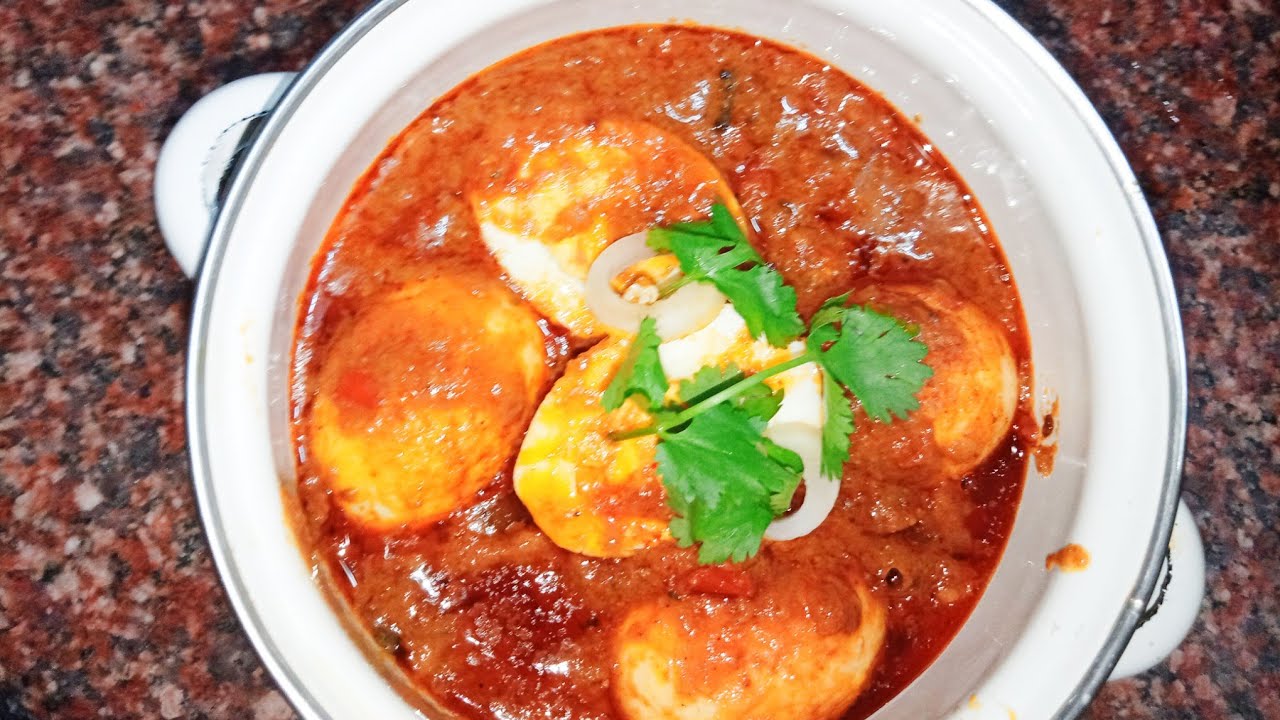 Dhaba style egg curry recipe, easy and testy egg curry YouTube