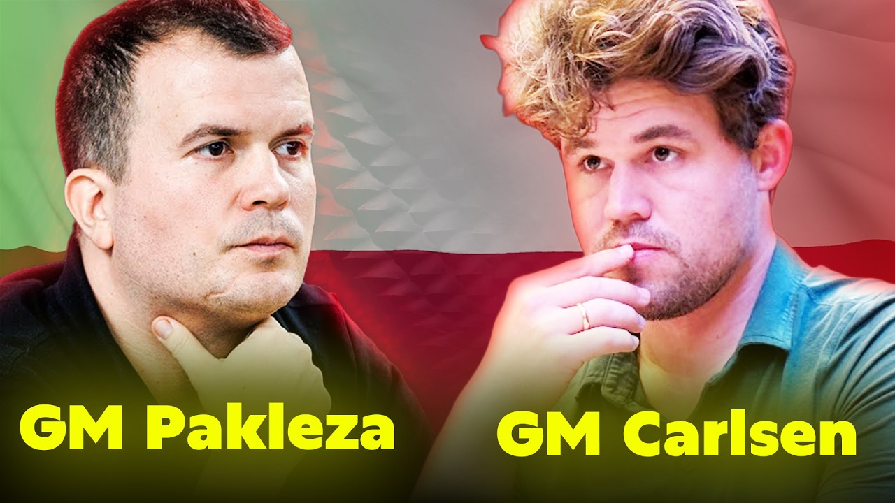 GM PAKLEZA pokonał CARLSENA!