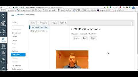 02 How do I create outcome groups for a course