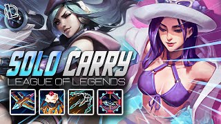 CAITLYN MONTAGE - SOLO CARRY | Ez LoL Plays #444 [60 FPS]