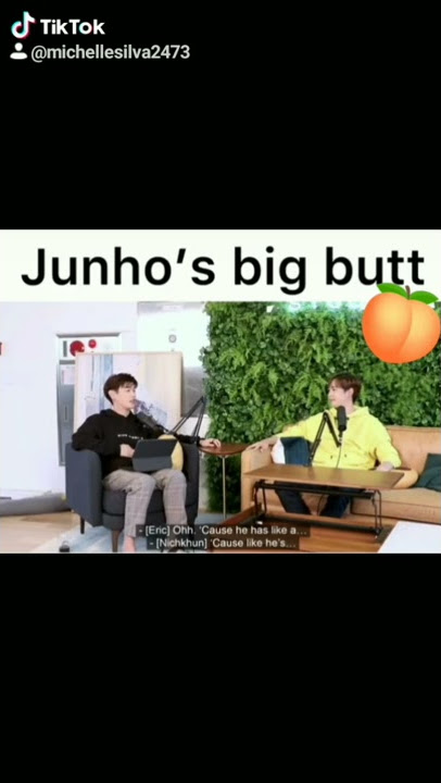junho butt is like a peach🤣🤣