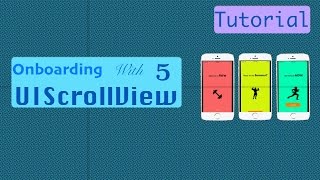 OnBoarding with UIScrollView tutorial | Adding other ViewController-AddTarget to UIButton | Part 5