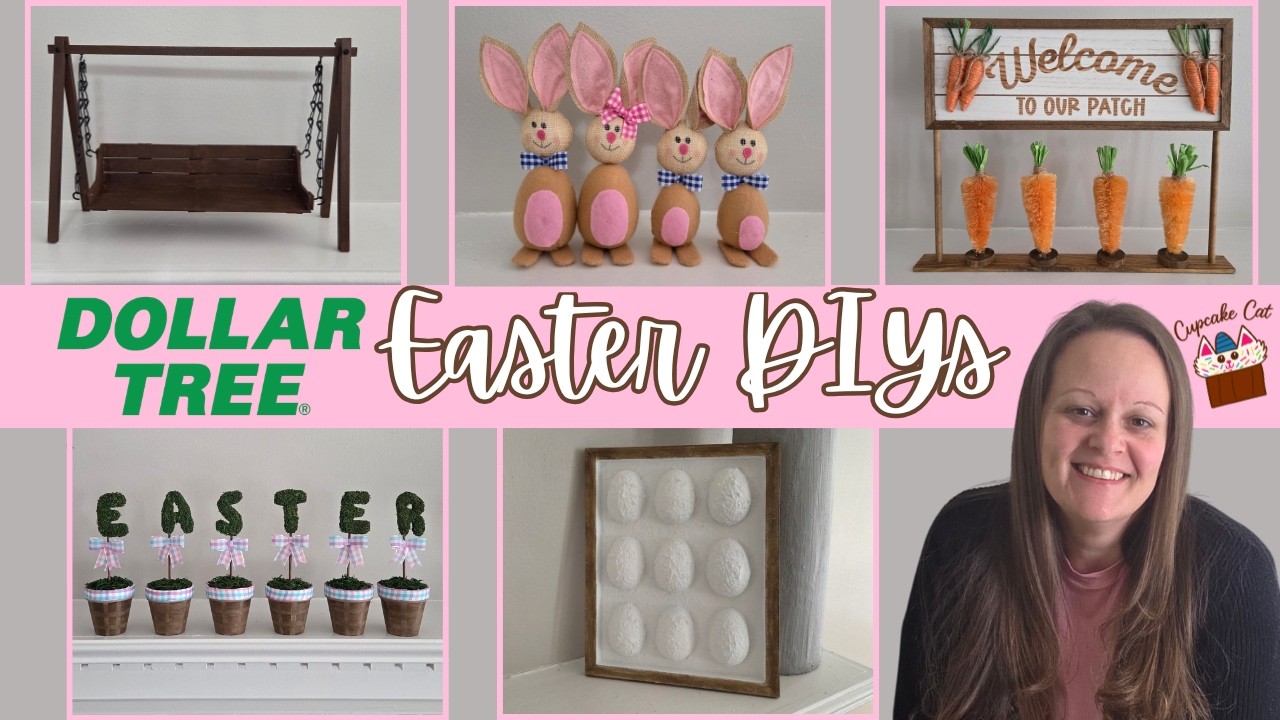 High‑End Easter Decor Using Dollar Tree Items - YouTube