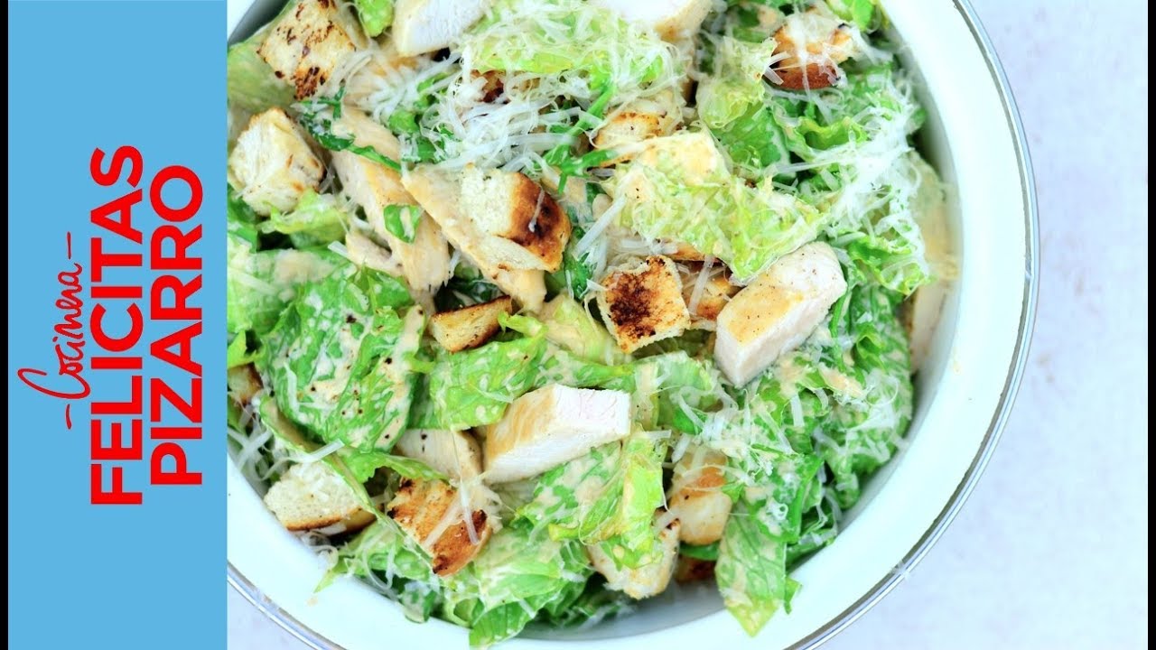 Ensalada Caesar (Ceasar Salad) | Felicitas Pizarro