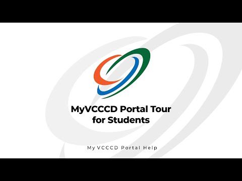 MyVCCCD portal tour tutorial