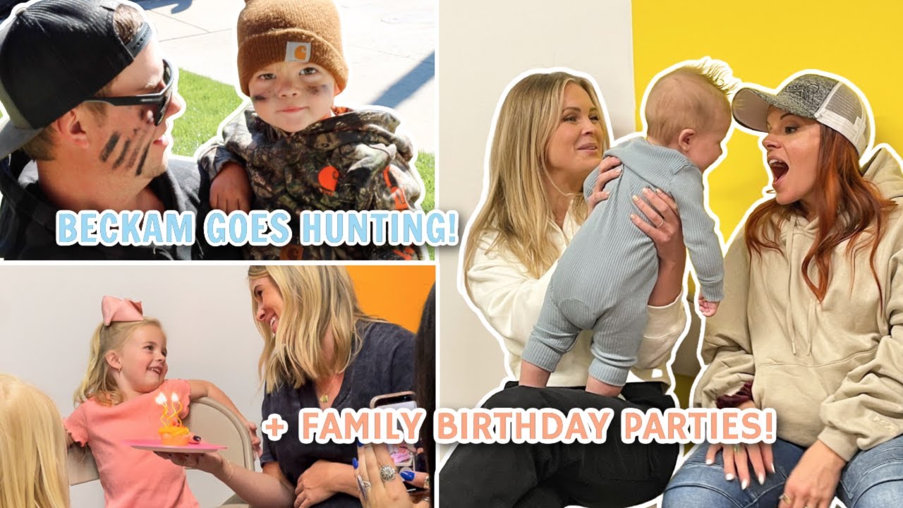 Family birthday parties + 2 year old goes hunting!! YouTube