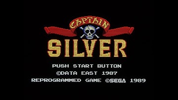 Captain Silver Intro (Master System) - Sony BVM-D32 (Reference CRT Monitor)