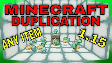 NEW DUPLICATION GLITCH! Minecraft Bedrock 1.15 Duplication Glitch PS4/Xbox One