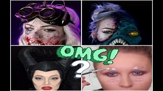 افضل مقاطع تيك توك اجنبى ومكياج الرعب فظييييع😱horror makeup