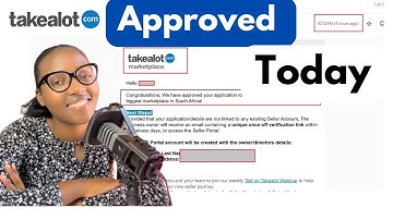 How to apply to sell on Takealot and be approved. Rejected Twice, Approved on the Third Try!