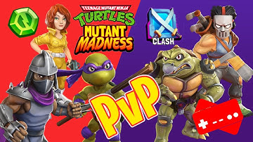 PvP CLASH RANK INFO and GAMEPLAY TMNT mutant madness