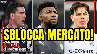SBLOCCA MERCATO! JASHARI - EMERSON - VLAHOVIC PER IL MILAN | Talk con Antonio Vitiello