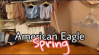 American Eagle Shopping Spring SHOP WITH ME at American Eagle