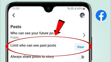 Facebook Limit Who Can See Past Posts Kya Hota Hai?