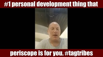 #1 personal development periscope is for you #tagtribes | RonOrr.com | Friction-Free Habit Loops
