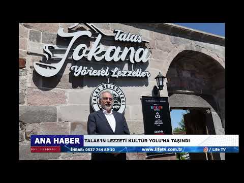 TALAS’IN LEZZETİ KÜLTÜR YOLU’NA TAŞINDI