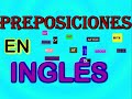 TODAS LAS PREPOSICIONES EN INGLÉS