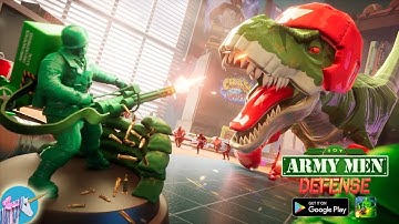 Toy Army Men Defense Merge gameplay