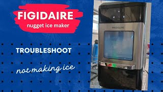 Troubleshooting Frigidaire Nugget Ice Maker not making ice