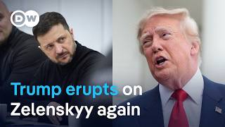 Trump's diesel deal with Putin sparks new clash with Zelenskyy | DW News