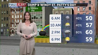 Tracking strong winds & a soggy St. Patrick’s day
